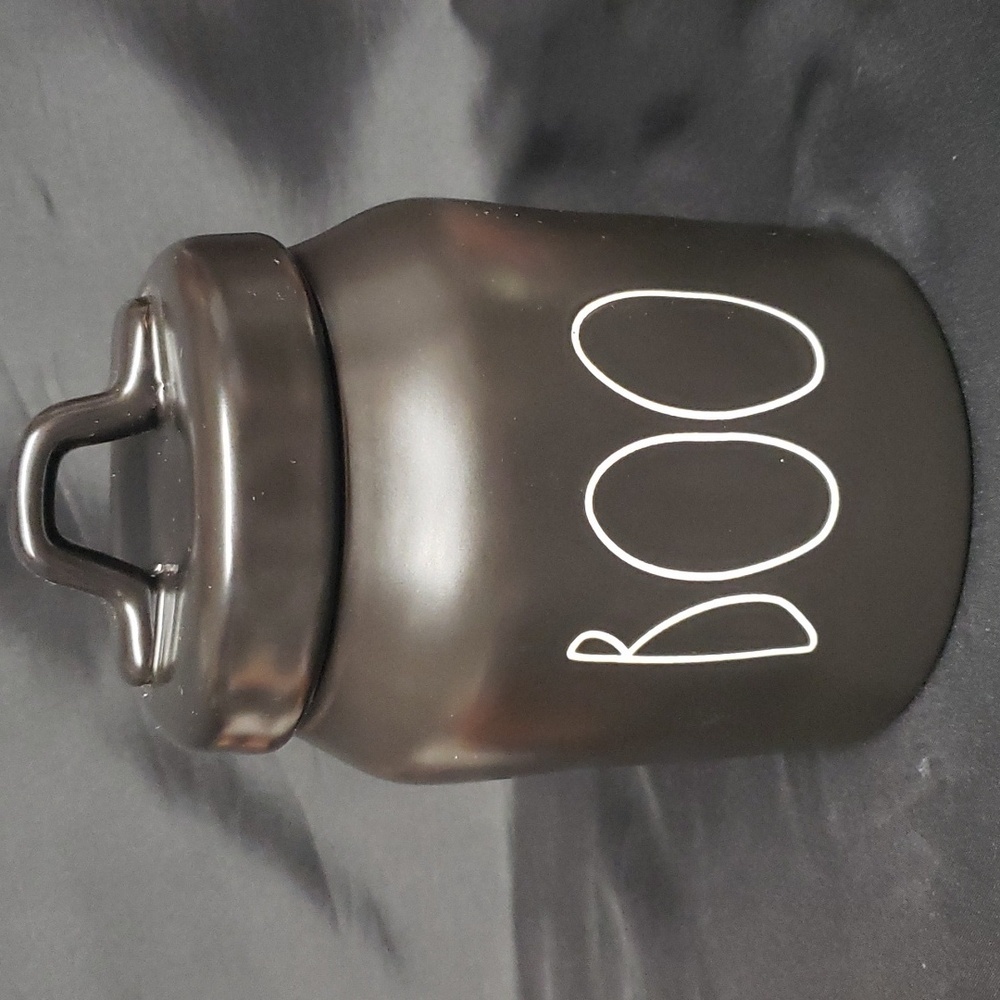 Rae Dunn Mini Lidded "BOO" Canister